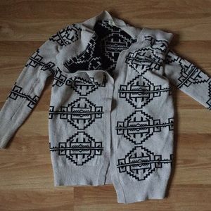Tribal kit cardigan